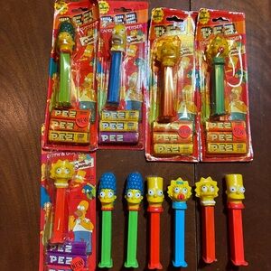 Pez Dispensers Lot of 11 Simpsons
